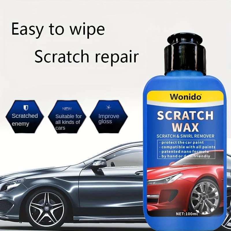 100 ml Auto-Kratzer-Entferner, Autolack-Reparatur, Artefakt, Farbe, Schönheit, Wartung und Pflege