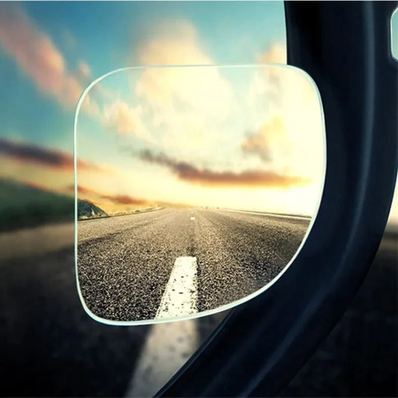 2 stücke Auto Blind Spot Spiegel Rahmenlose Hilfs Rückspiegel Universal Weitwinkel Einstellbar Kleine Spiegel