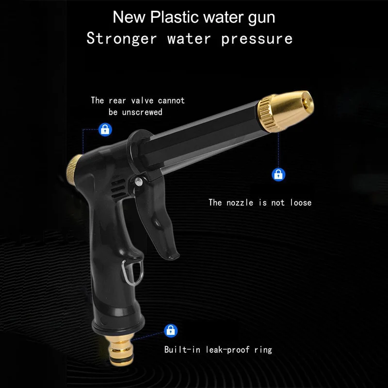 Rüsten Sie Ihre Autowaschanlage mit diesem Hochdruck-Wasserpistolen-Düsensprühgerät auf!