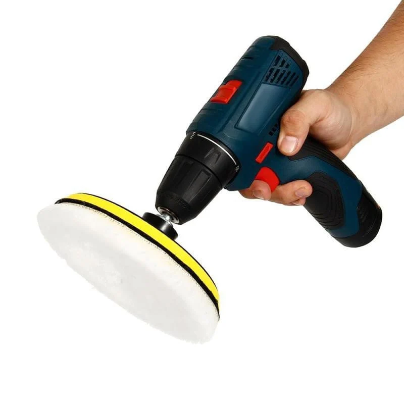 5 teile/satz 12.7 Cm Auto Polieren Waxing Polieren Rad Pad Auto Polierer Kit Für Auto M10 Bohrer Stecker Auto lackpflege Auto-styling