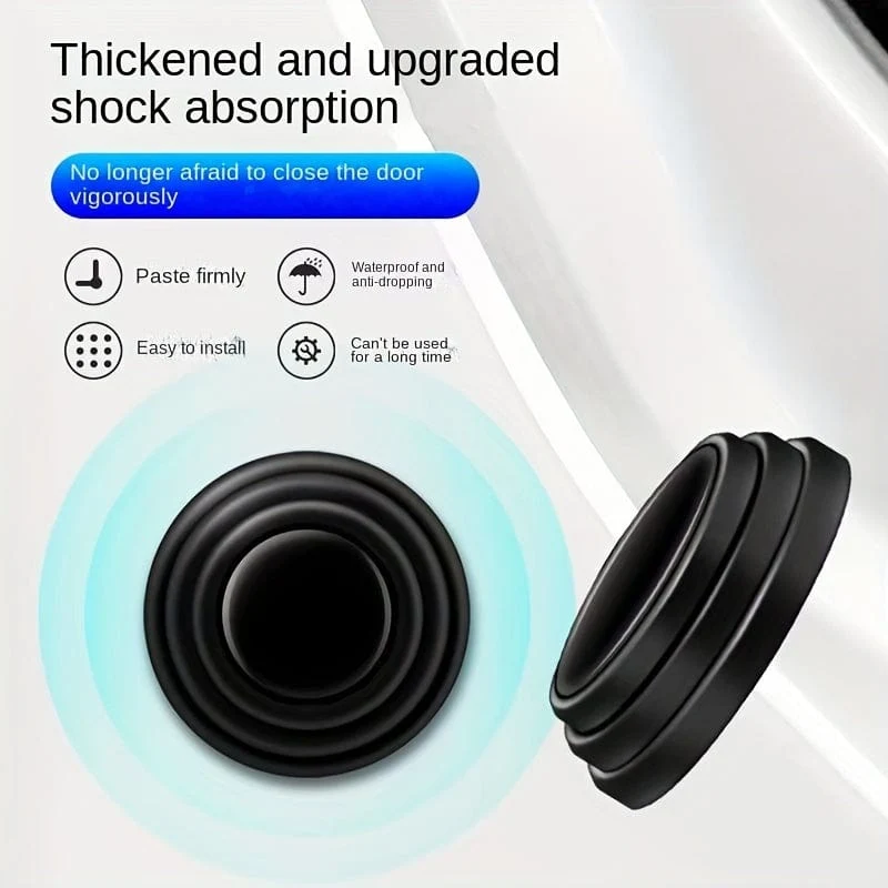 10/20 stücke Auto Tür Stoßdämpfende Puffer Dichtung Silikon Anti-kollision Aufkleber Auto Tür Lärm Beseitigung Puffer Dichtung