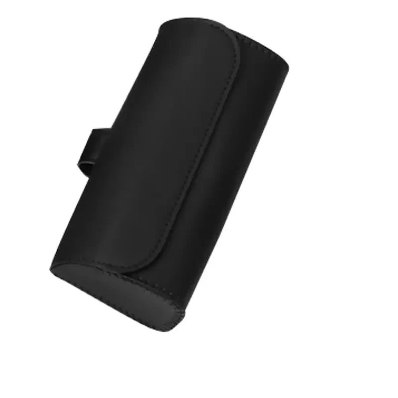 1-teiliges Sonnenbrillenetui für die Autoblende, Brillenhalter-Clip aus PU-Leder für die Sonnenblende, Aufbewahrungsbox für Brillen mit verstecktem Magnetverschluss