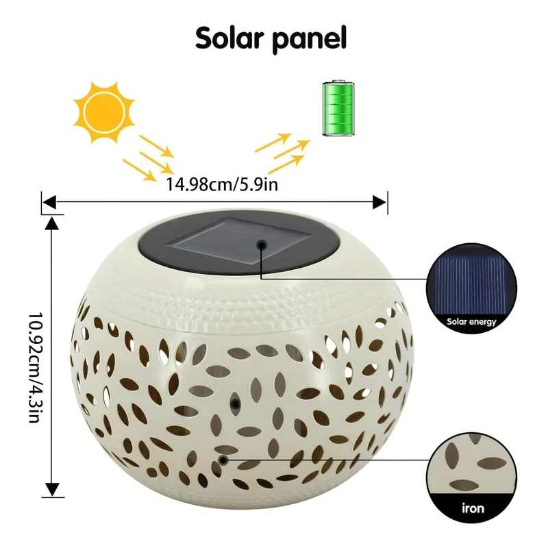 1 Stück Solar-Tischleuchten für den Außenbereich, wasserdicht, tanzende flackernde Flammenlampe, Tischleuchte aus weißem Metall, solarbetriebene dekorative Beleuchtungslaterne, Halloween-Dekorationsleuchten im Freien für Schreibtisch, Schlafzimmer, Terrasse