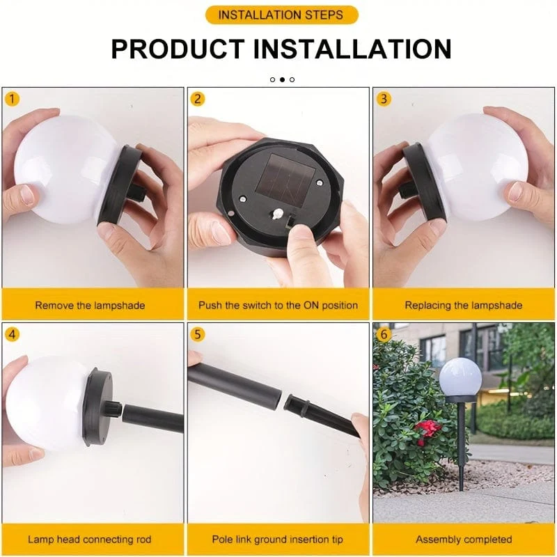 3 Packungen Solarleuchten für den Außenbereich, solarbetriebene LED-Gartenleuchte, wasserdicht, für Hof, Terrasse, Gehweg, Landschaft, Erdspieß, Weg, kühles Weiß, Halloween-Dekorationen, Lichter für den Außenbereich