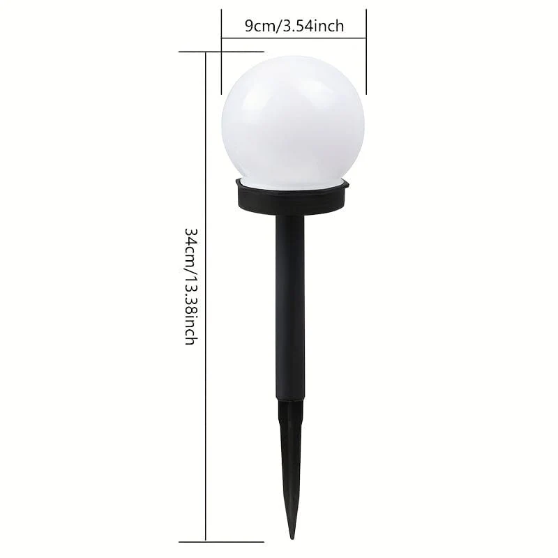3 Packungen Solarleuchten für den Außenbereich, solarbetriebene LED-Gartenleuchte, wasserdicht, für Hof, Terrasse, Gehweg, Landschaft, Erdspieß, Weg, kühles Weiß, Halloween-Dekorationen, Lichter für den Außenbereich