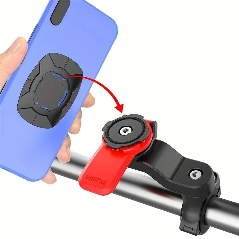 Motorrad Fahrrad Telefon Halter Stoßfest Fahrrad Roller Fahrrad Lenker Sicherheit Quick Lock Unterstützung Telefon Stehen