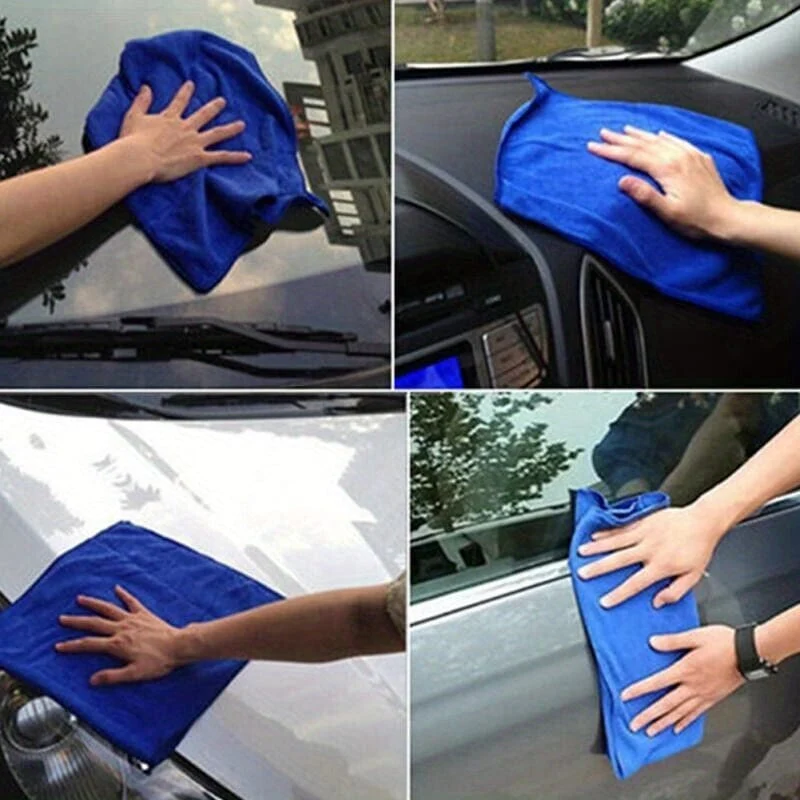 3 stücke/5 stücke/10 stücke Mikrofaser Auto Reinigung Handtuch Automobil Motorrad Waschen Glas Haushalt Reinigung Kleine Handtuch