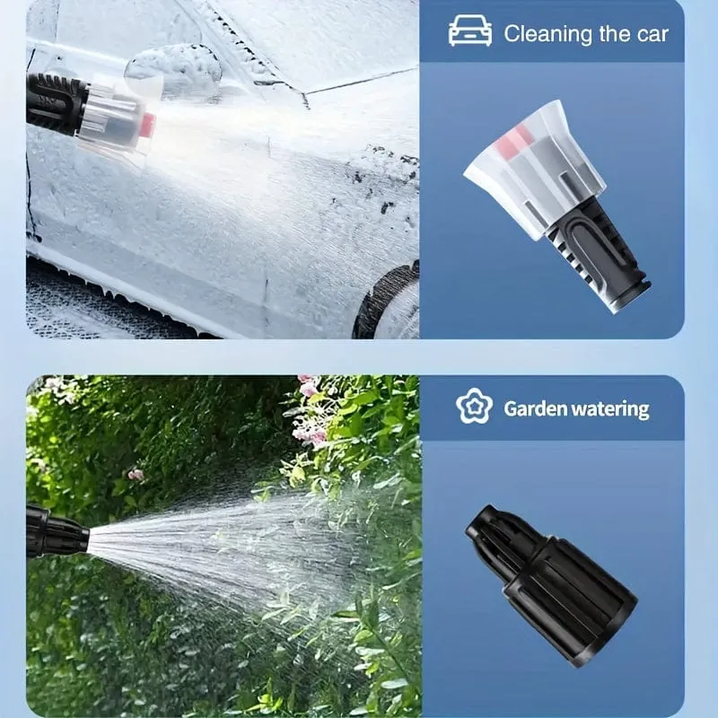 Autowaschschaum-Sprühdose, Haushaltshand-Autowaschspray, Gartenarbeit, Luftdruckspray, Schaumtopf, 2 l