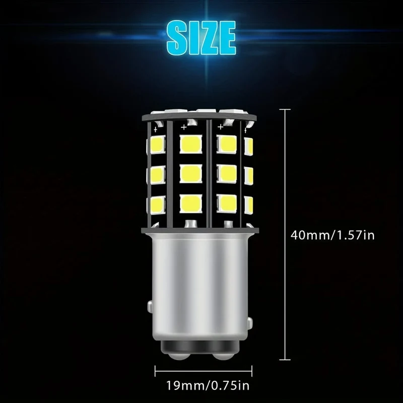 NEUE 4PCS 1157 33 SMD Weiß Auto Led Bremslichter Blinker Lampe Rückleuchten Auto Parkplatz Hinten Umge led-lampen
