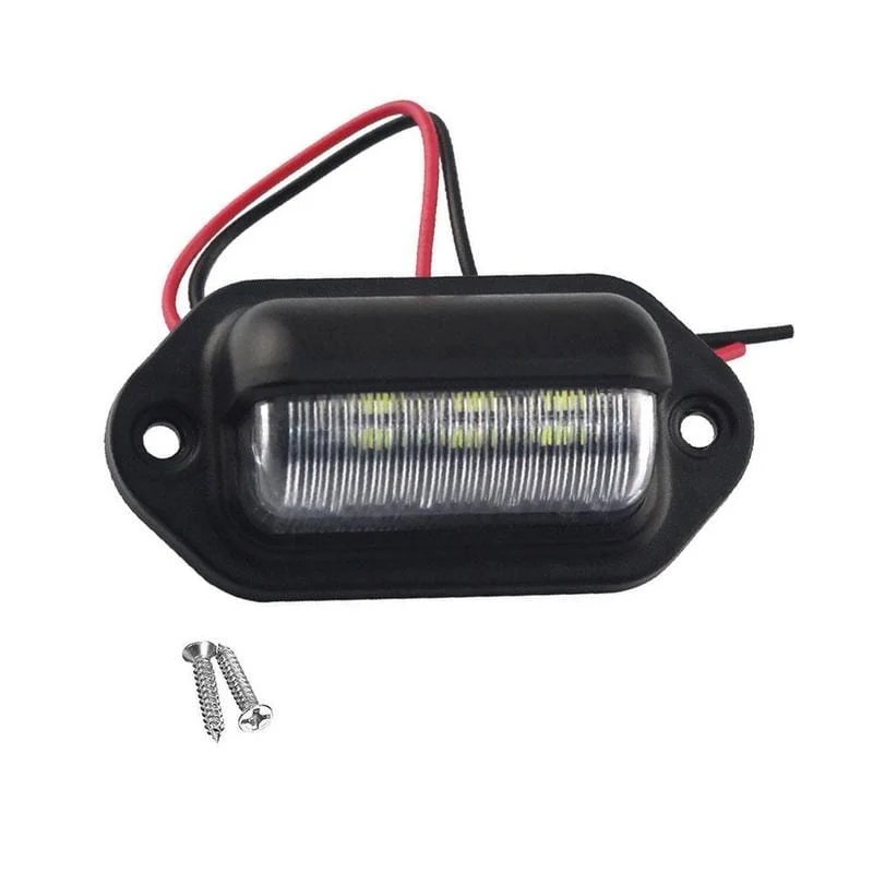 2 Stück 6 LED-Kennzeichenleuchten – helle weiße Glühbirnen für SUV, LKW, Anhänger und Van!