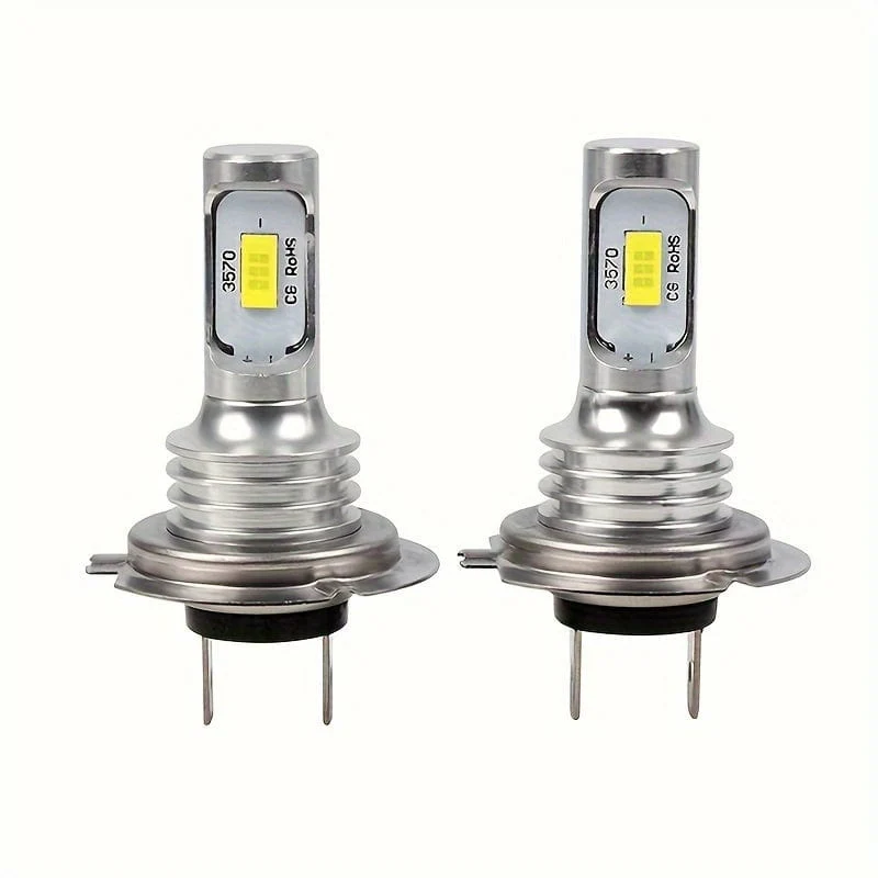 2 stücke H7 H4 H11 H8 9005 9006 H10 9145 3570 CSP LED Auto Motorrad Lkw Nebel Fahren Glühbirnen 6000 K Weiß Tagfahrlicht DRL Lampe 12 V
