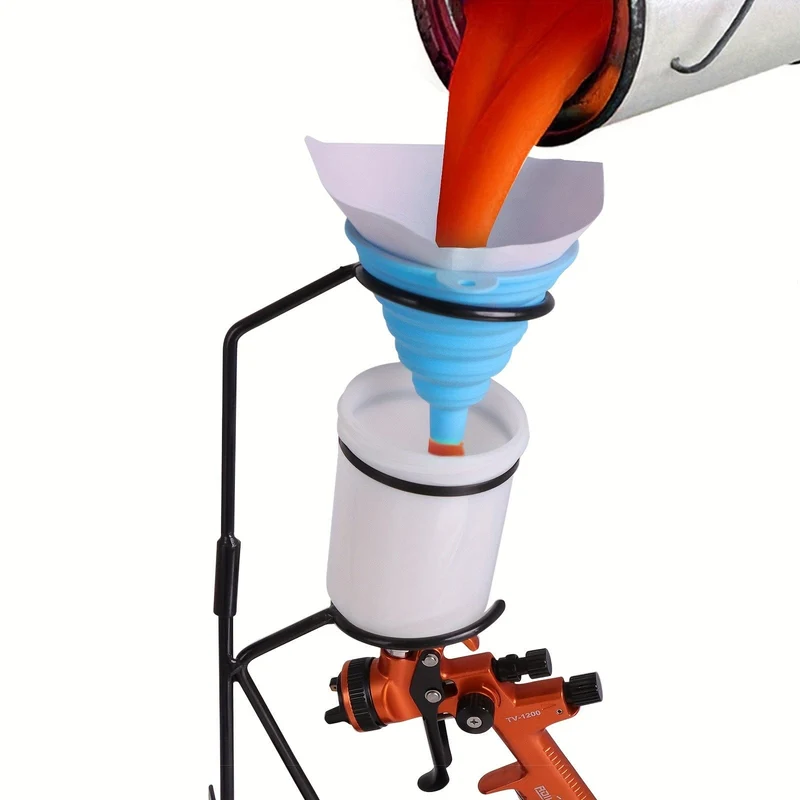 20/50 Stück Spritzpistolen-Papiertrichter, Farbverunreinigungen filtern, Farbfilter