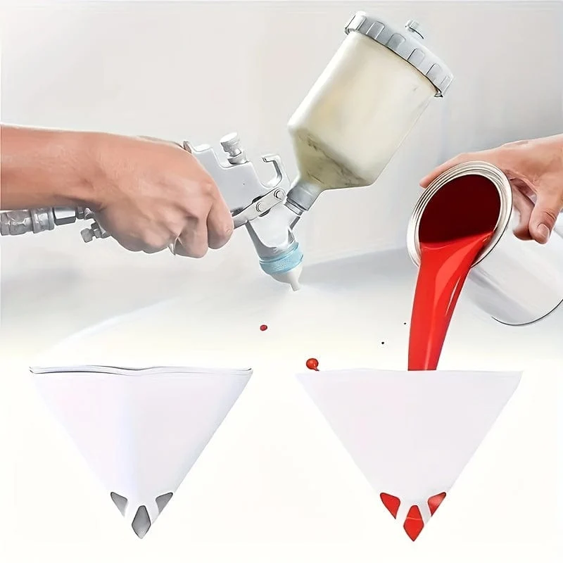 20/50 Stück Spritzpistolen-Papiertrichter, Farbverunreinigungen filtern, Farbfilter