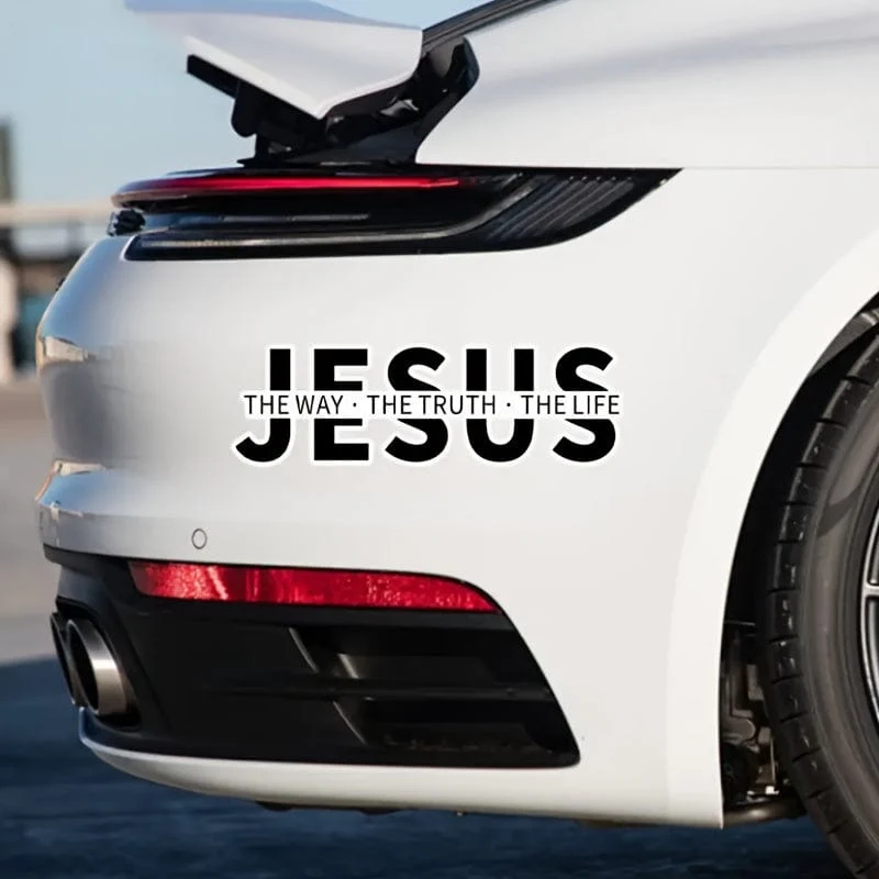 Die Wahrheit christliche Vinyl-Aufkleber, Autoaufkleber, LKW, Laptop, Motorrad, Skateboard, Fenster, Stoßstangenaufkleber