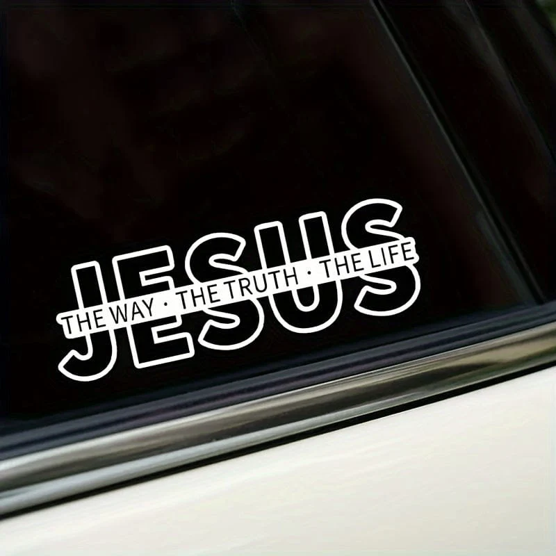 Die Wahrheit christliche Vinyl-Aufkleber, Autoaufkleber, LKW, Laptop, Motorrad, Skateboard, Fenster, Stoßstangenaufkleber