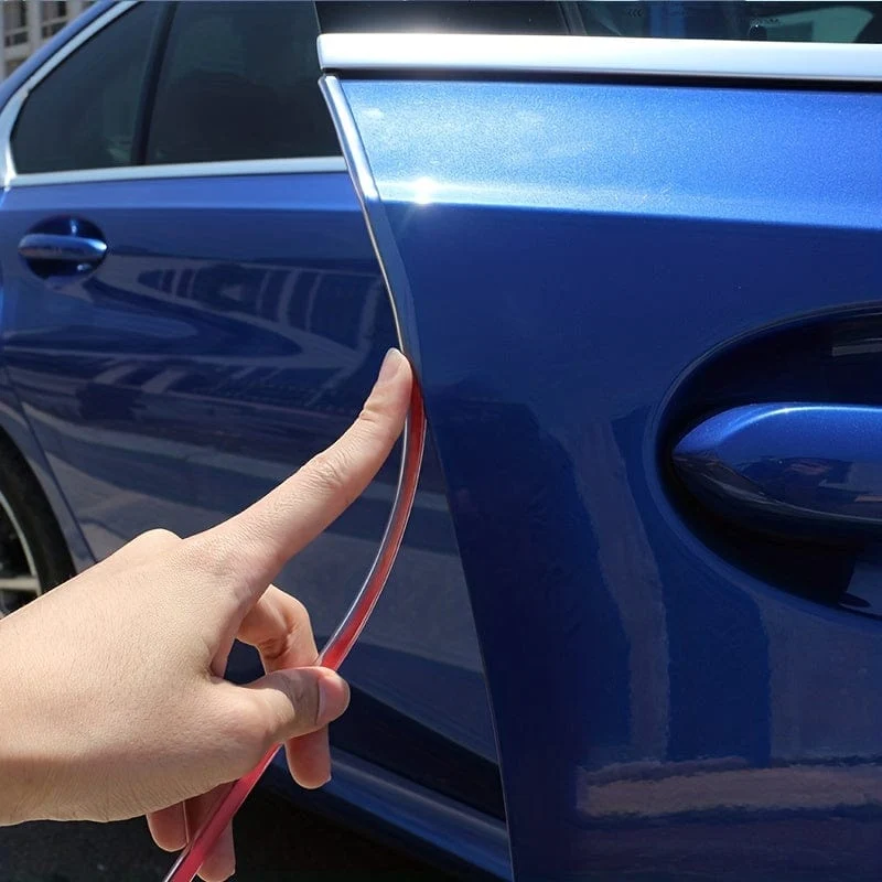 Transparente Autotürkanten-Gummi-Kratzschutzstreifen, Auto-Styling, Seitentüren, Leisten, selbstklebender Kratzschutz