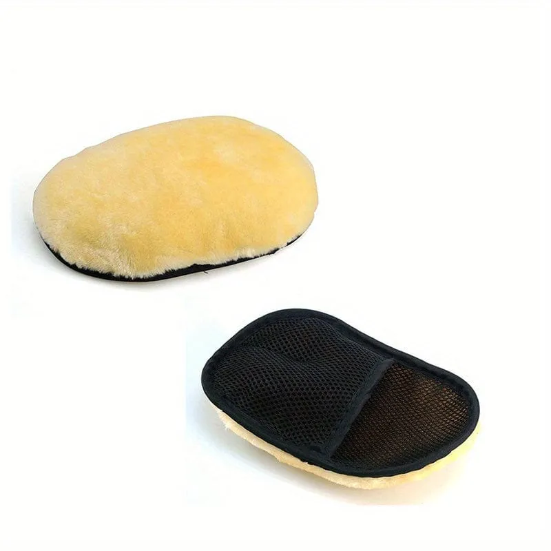 Autobürstenreiniger-Wollweiche Handschuhe 15*23cm für die Autoreinigung