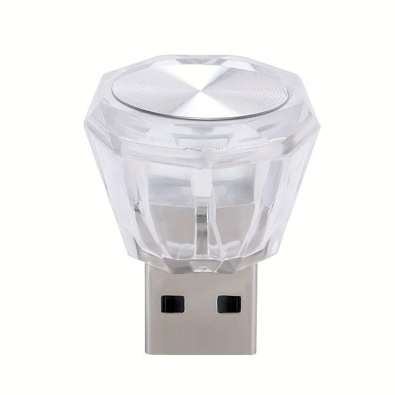 Buntes USB-Atmosphärenlicht zum Aufladen, kostenloses Plug-and-Play, dekoratives LED-Atmosphärenlicht