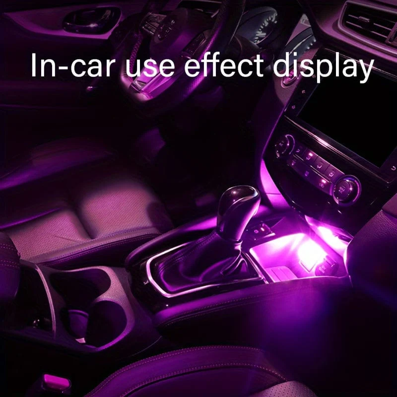 Buntes USB-Atmosphärenlicht zum Aufladen, kostenloses Plug-and-Play, dekoratives LED-Atmosphärenlicht