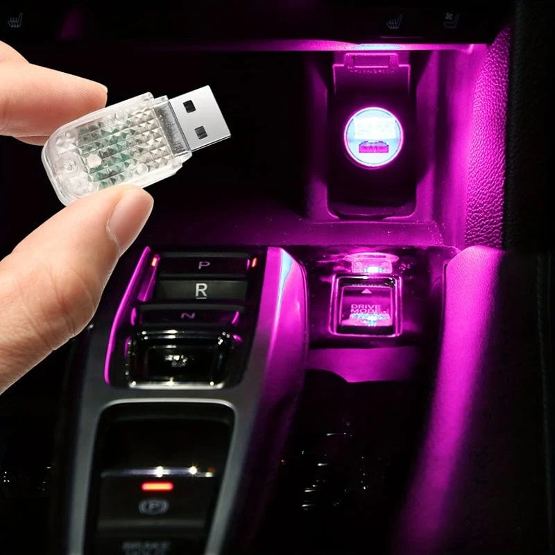 Beleuchten Sie Ihr Auto mit diesem multifunktionalen USB-Nachtlicht – Pink