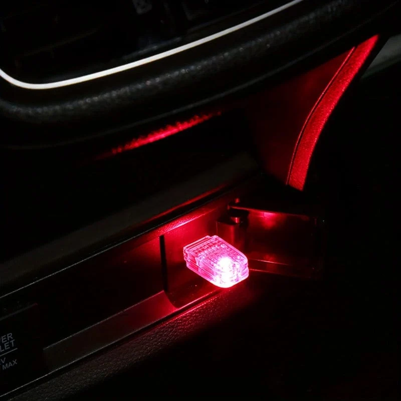 Beleuchten Sie Ihr Auto mit diesem multifunktionalen USB-Nachtlicht – Pink