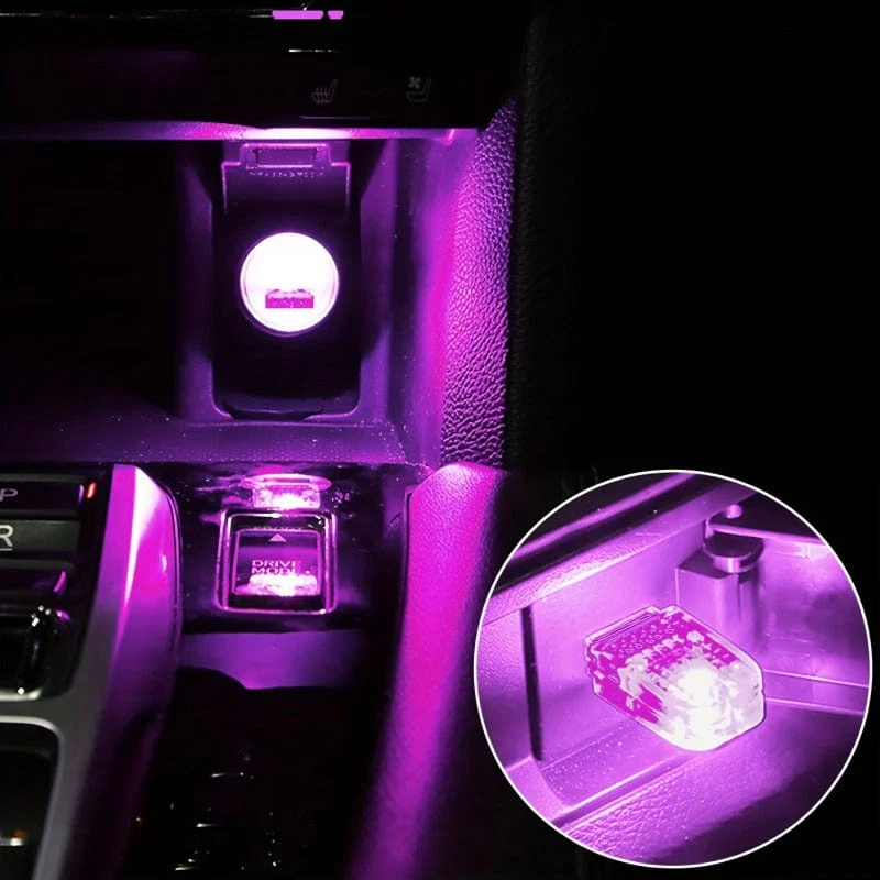 Beleuchten Sie Ihr Auto mit diesem multifunktionalen USB-Nachtlicht – Pink