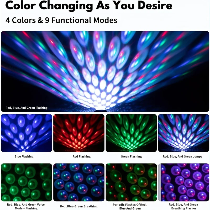 Auto Atmosphäre Lampe USB Dach Lampe Nachtlicht LED Farbe Lampe Sound Control Musik Auto Dekoration