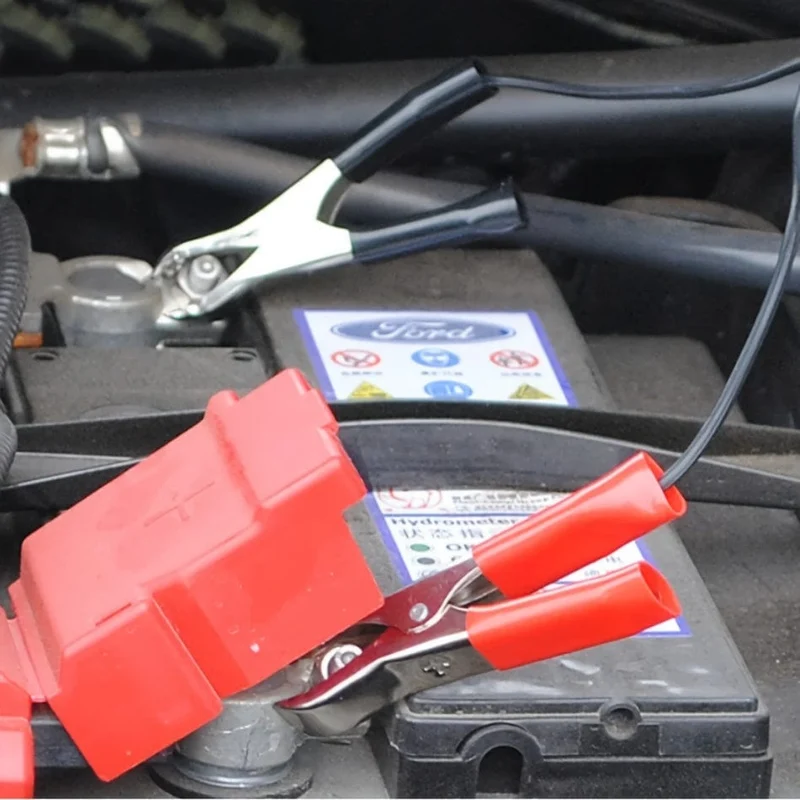1 Set 12V Auto Batterie Terminal Clip-Auf Zigarette Leichter Klemme Steckdose Adapter Stecker Boot Auto USB ladegerät Auto Zubehör