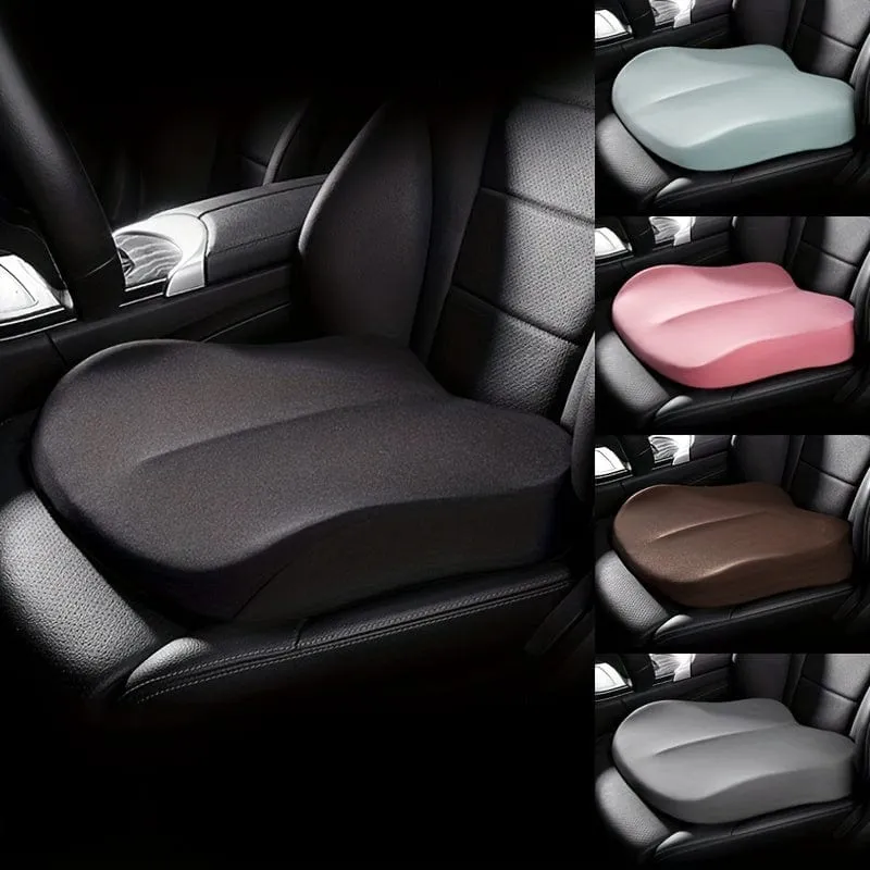Memory Foam Autositzpolster, Autositzkissen zum Fahren, Bürostuhl-Sitzkissen für längeres und bequemeres Sitzen