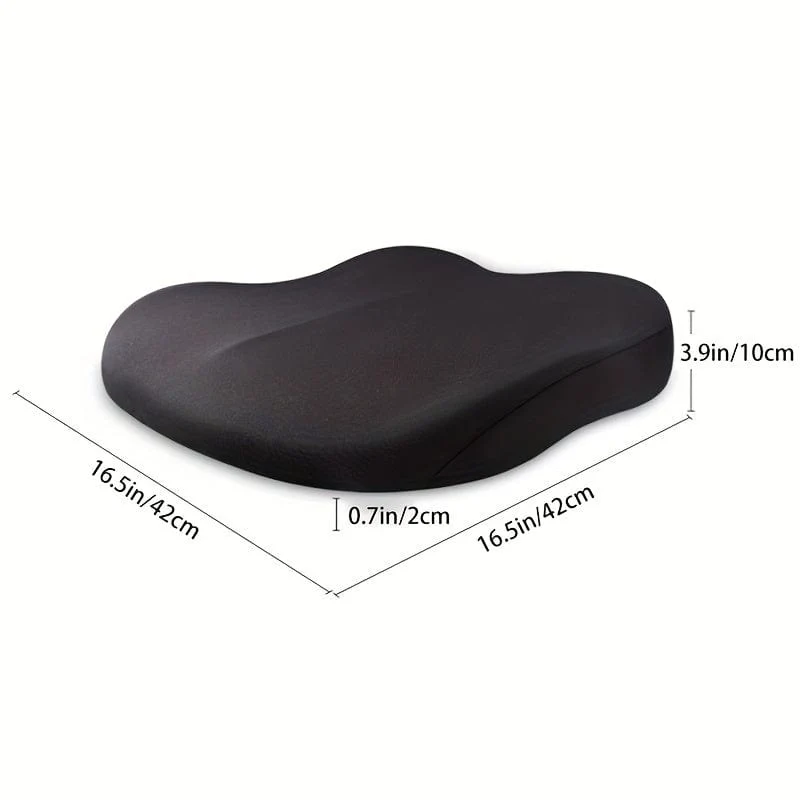 Memory Foam Autositzpolster, Autositzkissen zum Fahren, Bürostuhl-Sitzkissen für längeres und bequemeres Sitzen