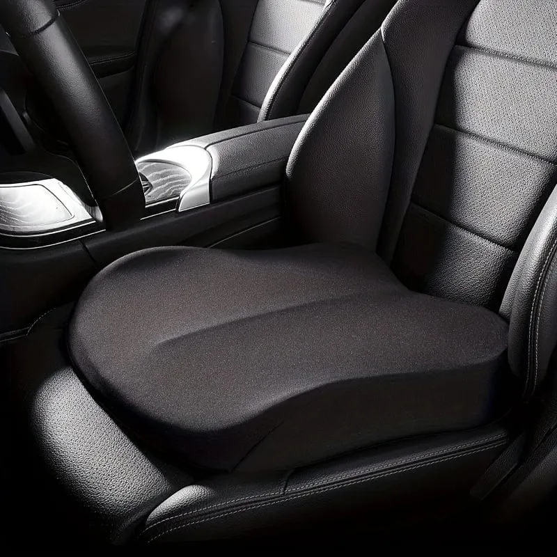 Memory Foam Autositzpolster, Autositzkissen zum Fahren, Bürostuhl-Sitzkissen für längeres und bequemeres Sitzen