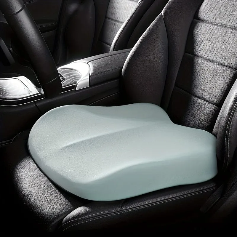 Memory Foam Autositzpolster, Autositzkissen zum Fahren, Bürostuhl-Sitzkissen für längeres und bequemeres Sitzen