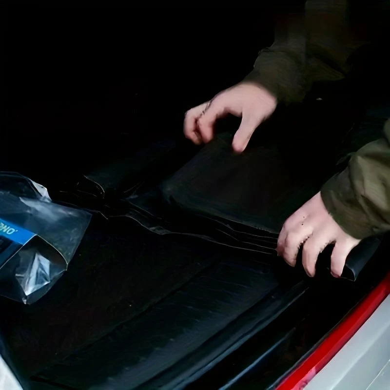 Wasserdichte Anti-Rutsch-Matte, zuschneidbar, Kofferraummatte für festen Halt im Auto, universelle rutschfeste Schutzmatte für Camping, Kofferraum, Hundebox usw