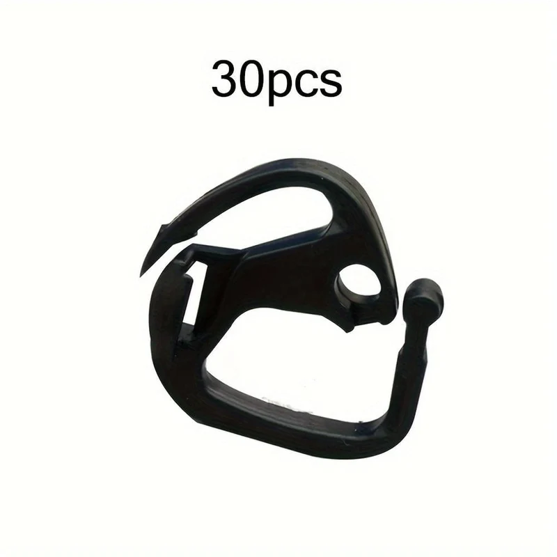 30 Stück Schattennetz-Clips, Halter-Befestigungsclip, Erweitern von Gewächshäusern, Tuch-Clip-Haken, Landwirtschafts-Sonnenschutz-Außenhof-Verschluss