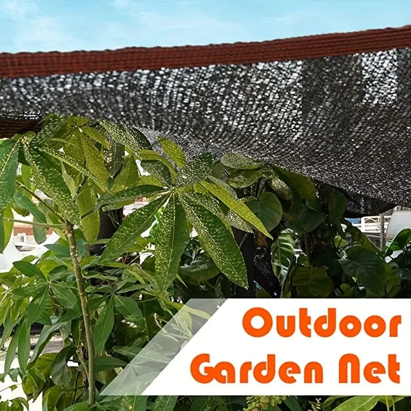 1 Stück Sonnenschutz für den Außenbereich mit Ösen, Garten-Schattennetz für Balkon, Wand, Hof, Garten, Freiluft-Garage, Schwimmbad, Tier-Hühnerhaus, Sonnenschutz, atmungsaktives Netz, 2 m x 2 m/2 m x 3 m