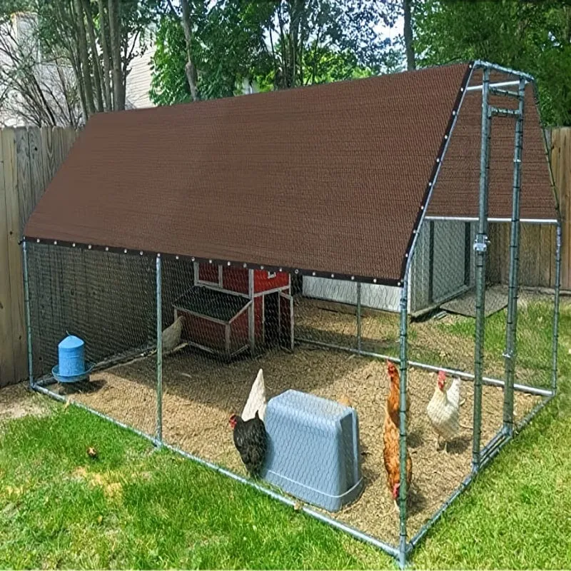 1 Stück Sonnenschutz für den Außenbereich mit Ösen, Garten-Schattennetz für Balkon, Wand, Hof, Garten, Freiluft-Garage, Schwimmbad, Tier-Hühnerhaus, Sonnenschutz, atmungsaktives Netz, 2 m x 2 m/2 m x 3 m