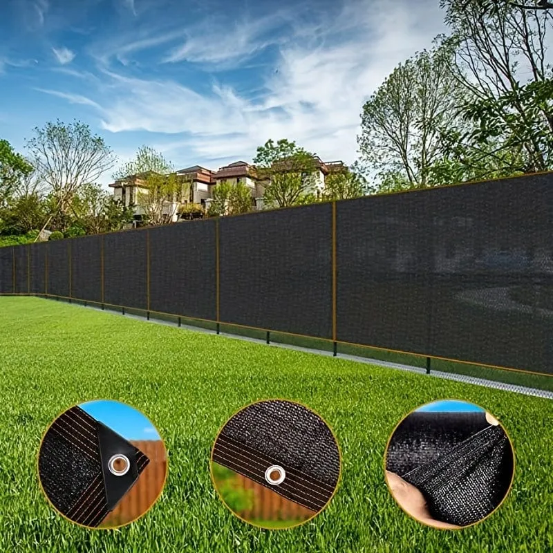 1 Stück Sonnenschutz für den Außenbereich mit Ösen, Garten-Schattennetz für Balkon, Wand, Hof, Garten, Freiluft-Garage, Schwimmbad, Tier-Hühnerhaus, Sonnenschutz, atmungsaktives Netz, 2 m x 2 m/2 m x 3 m