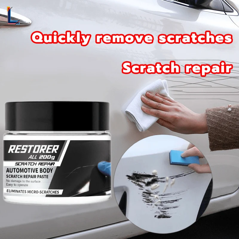 200 g Auto-Kratzer-Reparaturset – Lackkratzer sofort entfernen, reparieren und polieren!