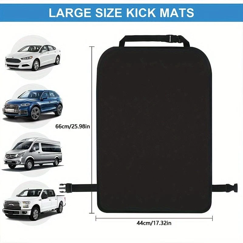 1 Stück Autositz-Anti-Kick-Pad, Sitz-Rückenlehnen-Anti-Kick-Pad, Rücksitz-Schutzpolster, Sitzbezug, Autozubehör, Weihnachtsgeschenk