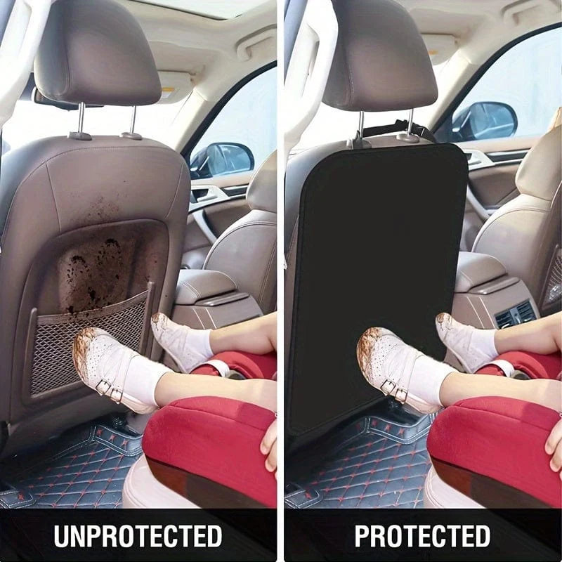 1 Stück Autositz-Anti-Kick-Pad, Sitz-Rückenlehnen-Anti-Kick-Pad, Rücksitz-Schutzpolster, Sitzbezug, Autozubehör, Weihnachtsgeschenk