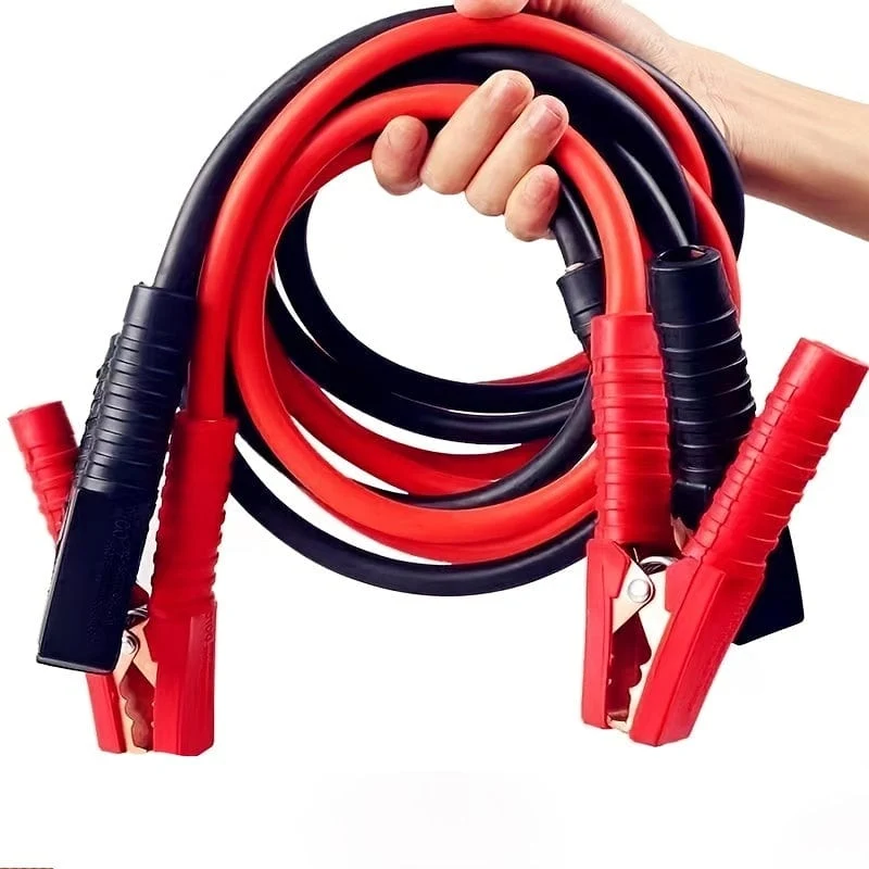Autobatterie-Überbrückungskabel, Starthilfekabel, Autobatterie-Starthilfekabel für Autos, LKWs, SUVs – 4 m