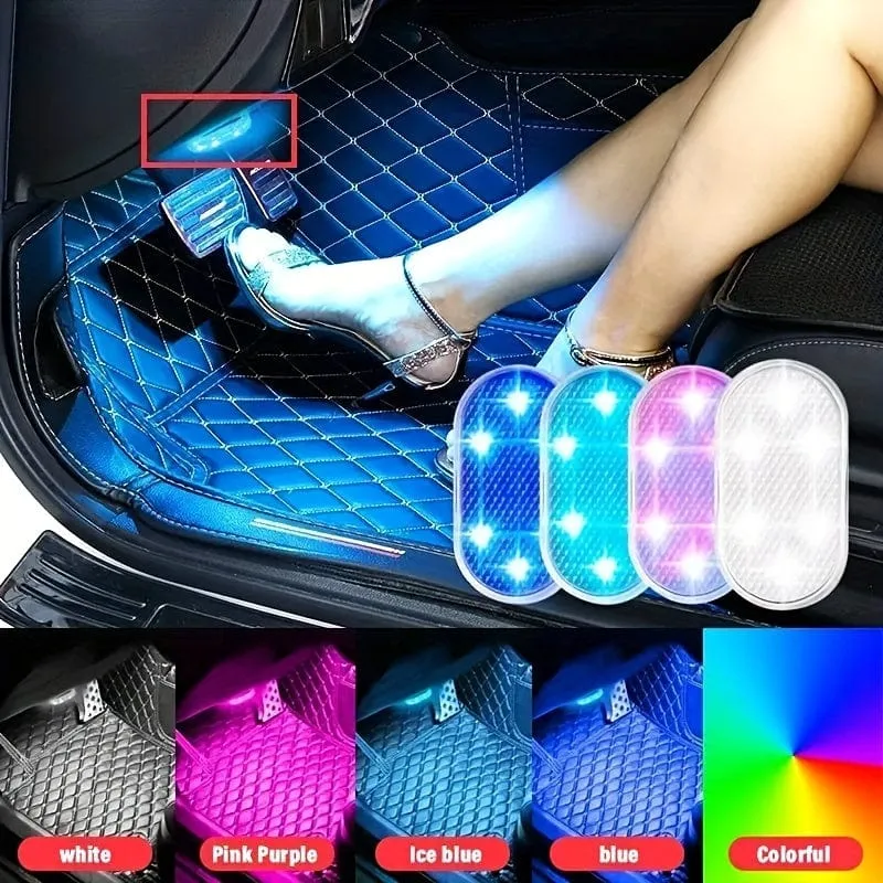 Verschönern Sie Ihr Fahrzeug mit diesem wiederaufladbaren LED-Auto-Touch-Licht!