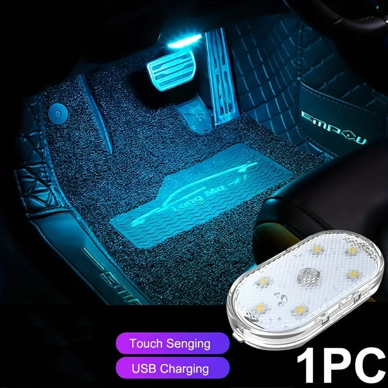 Verschönern Sie Ihr Fahrzeug mit diesem wiederaufladbaren LED-Auto-Touch-Licht!