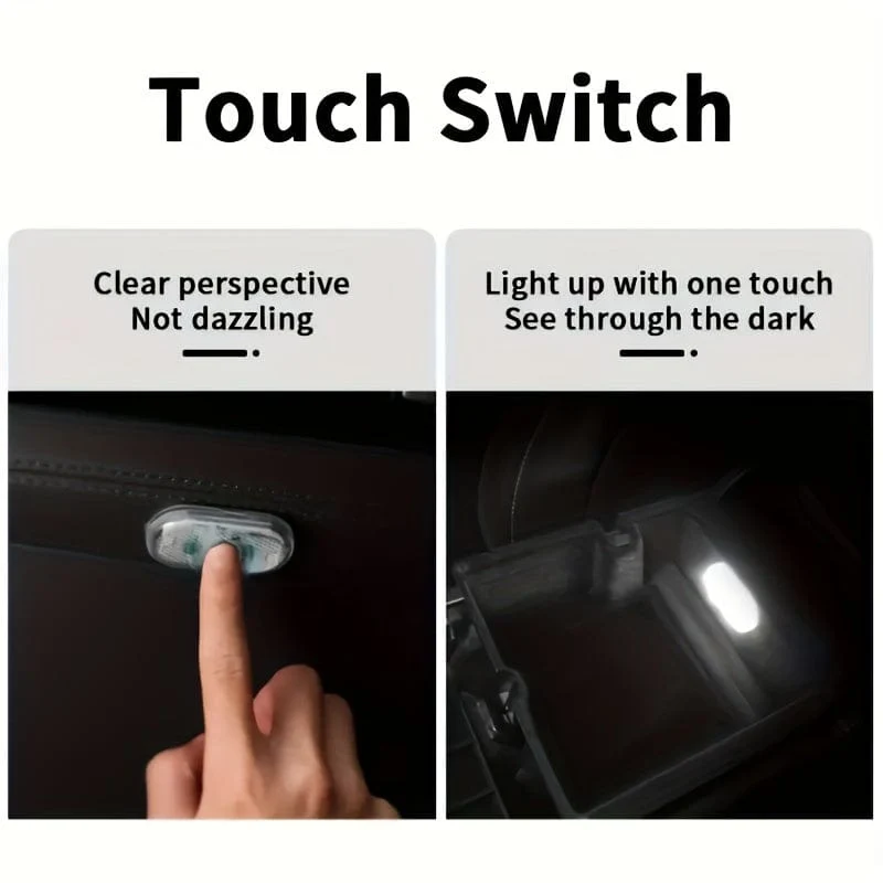 Verschönern Sie Ihr Fahrzeug mit diesem wiederaufladbaren LED-Auto-Touch-Licht!