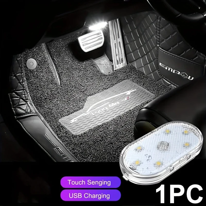 Verschönern Sie Ihr Fahrzeug mit diesem wiederaufladbaren LED-Auto-Touch-Licht!