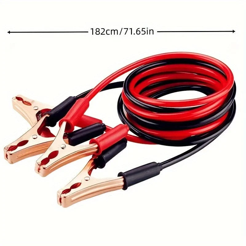 1 paar 500A Auto Power Lade Booster Kabel Krokodilklemme Batterie Jumper Draht Notfall Auto Draht Brennen Linie