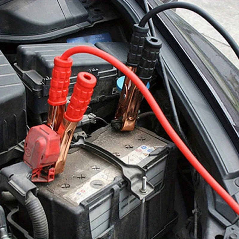 1 paar 500A Auto Power Lade Booster Kabel Krokodilklemme Batterie Jumper Draht Notfall Auto Draht Brennen Linie