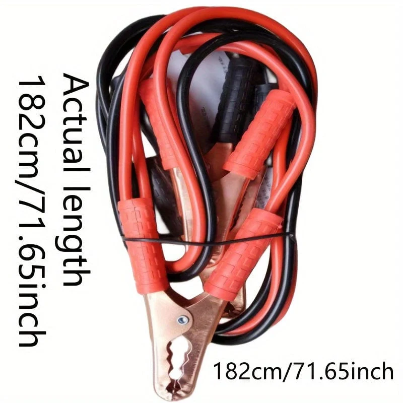 1 paar 500A Auto Power Lade Booster Kabel Krokodilklemme Batterie Jumper Draht Notfall Auto Draht Brennen Linie