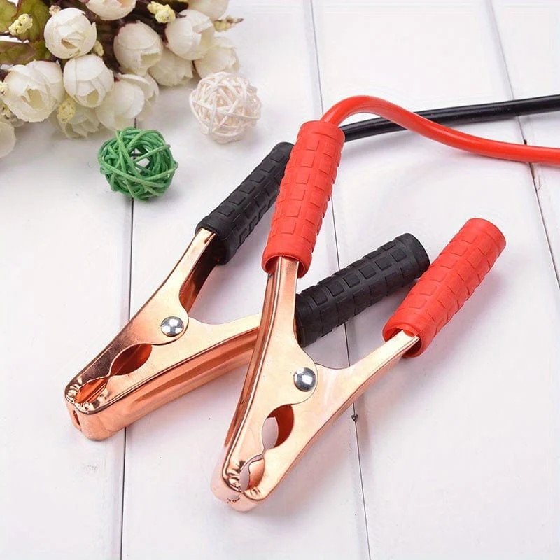 1 paar 500A Auto Power Lade Booster Kabel Krokodilklemme Batterie Jumper Draht Notfall Auto Draht Brennen Linie