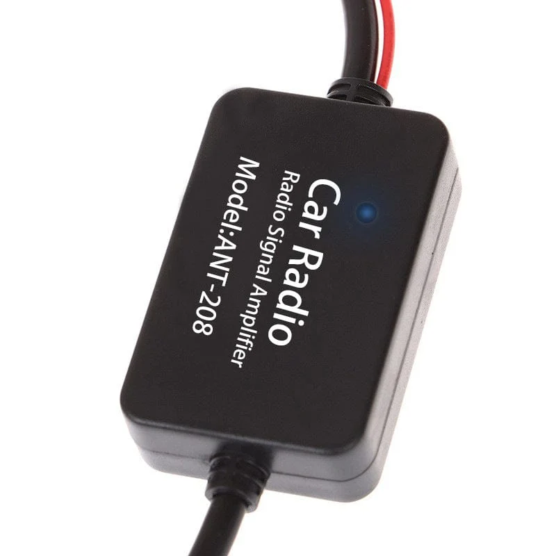 12V Universal Auto Automobil FM/AM Radio Signal Verstärker Anti-störungen Auto Antenne FM Booster Amp Windschutzscheibe montiert Automobil Teile